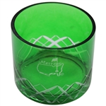 Augusta National GC Masters Limited Emerald Cut Glass Candle Holder w/Box