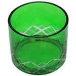 Augusta National GC Masters Limited Emerald Cut Glass Candle Holder w/Box