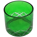 Augusta National GC Masters Limited Emerald Cut Glass Candle Holder w/Box