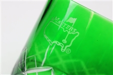 Augusta National GC Masters Limited Emerald Cut Glass Candle Holder w/Box