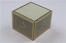 Augusta National GC Masters Limited Emerald Cut Glass Candle Holder w/Box