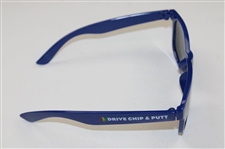 Drive, Chip & Putt Blue Sunglasses