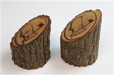 Augusta National Golf Club Unique Masters Tournament Logo Wood Bookends