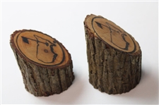 Augusta National Golf Club Unique Masters Tournament Logo Wood Bookends