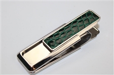 2007 Augusta National GC Masters Tournament Gift - Alligator Skin Money Clip in Box