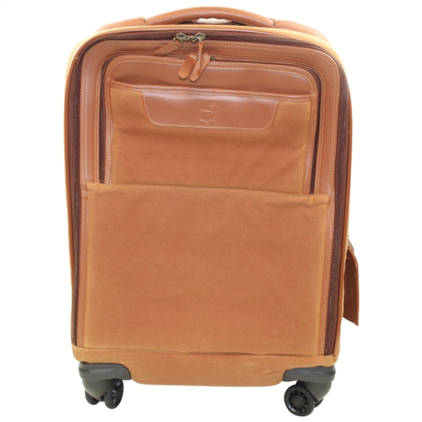 2011 Augusta National Golf Club Ltd Ed Employee Masters Gift Leather Rolling Suitcase in Box w/Card