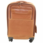 2011 Augusta National Golf Club Ltd Ed Employee Masters Gift Leather Rolling Suitcase in Box w/Card