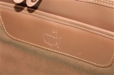2011 Augusta National Golf Club Ltd Ed Employee Masters Gift Leather Rolling Suitcase in Box w/Card