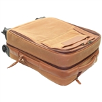 2011 Augusta National Golf Club Ltd Ed Employee Masters Gift Leather Rolling Suitcase in Box w/Card