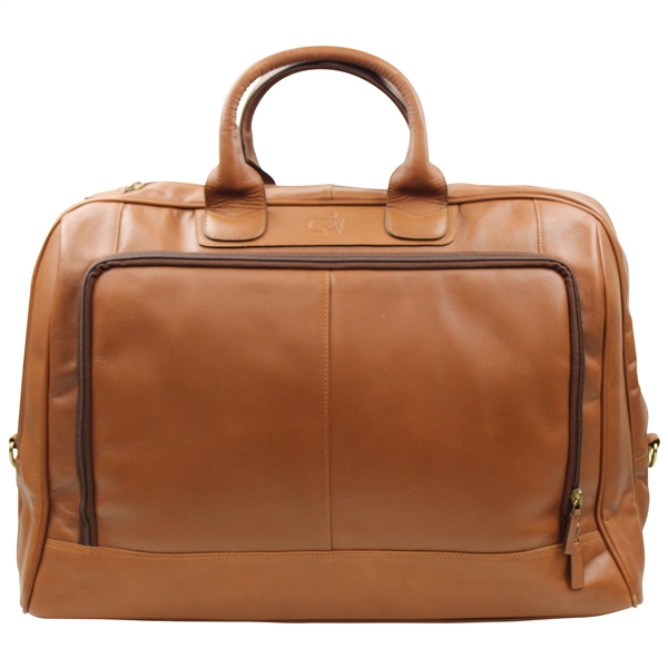 2009 Augusta National Golf Club Ltd Ed Employee Masters Gift Leather Duffel Bag Gift