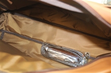 2009 Augusta National Golf Club Ltd Ed Employee Masters Gift Leather Duffel Bag Gift