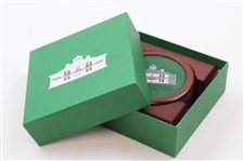 Four (4) Augusta National Clubhouse Smathers & Branson Coasters w/Box