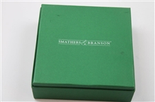 Four (4) Augusta National Clubhouse Smathers & Branson Coasters w/Box