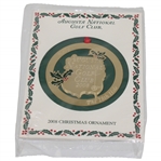 2008 Augusta National Golf Club Holly The 18th Hole Christmas Ornament in Original Package