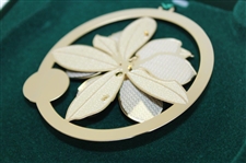2011 Augusta National Golf Club Magnolia Flower Christmas Ornament w/Box