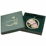 2012 Augusta National Golf Club Pink Dogwood Flower Christmas Ornament w/Box