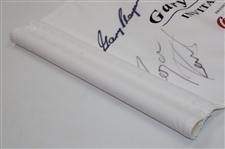 Gary Player & Ronan Keating Signed Gary Player Invitational Course Flag JSA ALOA