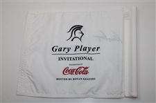 Gary Player & Ronan Keating Signed Gary Player Invitational Course Flag JSA ALOA