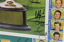 Gary Player & International Team Signed 2005 President's Cup Poster JSA ALOA