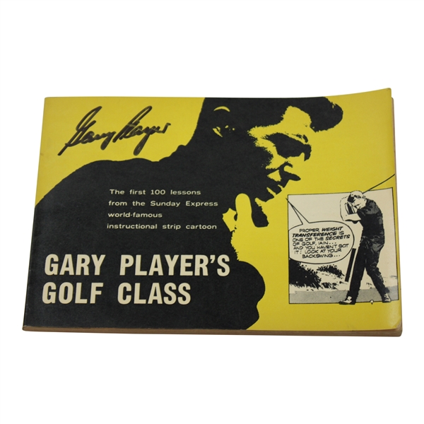 Gary Player Signed Gary Players Golf Class Book JSA ALOA