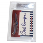 Paul Runyan Signed 2010 Leaf Sports Icons Cut Signature Edition 1 of 1 Card Beckett