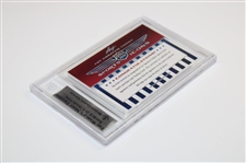 Paul Runyan Signed 2010 Leaf Sports Icons Cut Signature Edition 1 of 1 Card Beckett