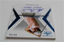 Ben Crenshaw Signed Leaf Inscriptions 'HOF 2002' Card 5/25