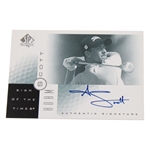 Adam Scott Signed 2001 Upper Deck Sign Of The Times Card