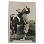 R.T. (Bobby) Jones 1935 J.A. Pattreiouex Sporting Events & Stars Golf Card #19