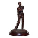 Vintage Herco Bronze Lady Golfer Statue