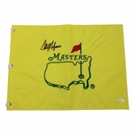 Collin Morikawa Signed Undated Masters Flag JSA #WIT687529