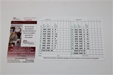 Rory McIlroy Signed Augusta National Scorecard JSA #I34607