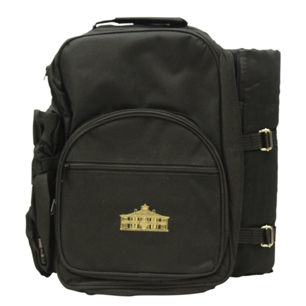 Augusta National Golf Club Black Clubhouse Backpack All-In-One Picnic Set