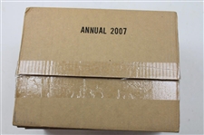 2007 - 2015 Masters Tournament Annuals (Including 2010) w/Original Box