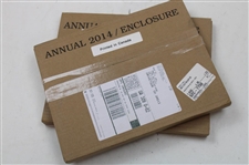 2007 - 2015 Masters Tournament Annuals (Including 2010) w/Original Box
