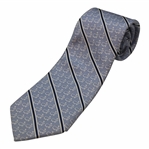 Augusta National Blue, Navy & White Striped Tie