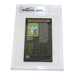 Seve Ballesteros Signed Masters Collection '1980' GSV Golf Card - 1998 BAS Authentic AUTO