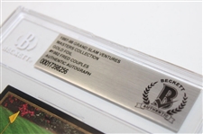 Fred Couples Signed Gold Foil Masters Collection '1992' GSV Golf Card - 1998 BAS Authentic AUTO