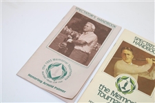 Nicklaus, Daly, & More Signed Three (3) Memorial Tournament Spectator's Handbooks JSA ALOA