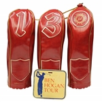 Vintage Ben Hogan Headcovers & Bag Tag 