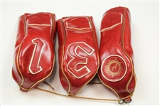 Vintage Ben Hogan Headcovers & Bag Tag 