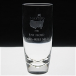 Ray Floyds 1981 Masters Tournament Hole No. 13 Steuben Crystal Eagle Glass