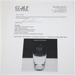 Ray Floyd's 1981 Masters Tournament Hole No. 13 Steuben Crystal Eagle Glass