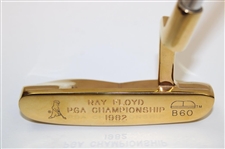 Ray Floyd's 1982 PGA Championship PING B60 Gold Plated Awarded Putter