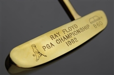 Ray Floyd's 1982 PGA Championship PING B60 Gold Plated Awarded Putter