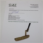 Ray Floyd's 1982 PGA Championship PING B60 Gold Plated Awarded Putter