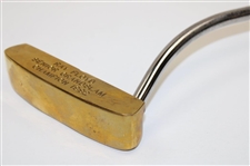 Ray Floyd's 1992 Senior Grand Slam Champion PING Cushion Gold Plated Awarded Putter