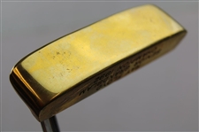 Ray Floyd's 1992 Senior Grand Slam Champion PING Cushion Gold Plated Awarded Putter