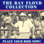 Ray Floyd's 1992 Senior Grand Slam Champion PING Cushion Gold Plated Awarded Putter