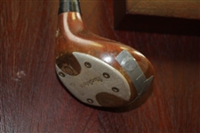 Ray Floyd's Winning Personal Used 1969 PGA Championship Macgregor Driver In Wood Shadow Box